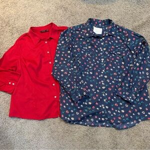 Women’s Blouse Lot Bundle Apt. 9 Sonoma 1X